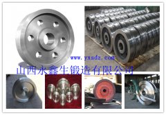 供應(yīng)吊車輪 山西永鑫生鍛造 起重機(jī)吊車輪 鍛造