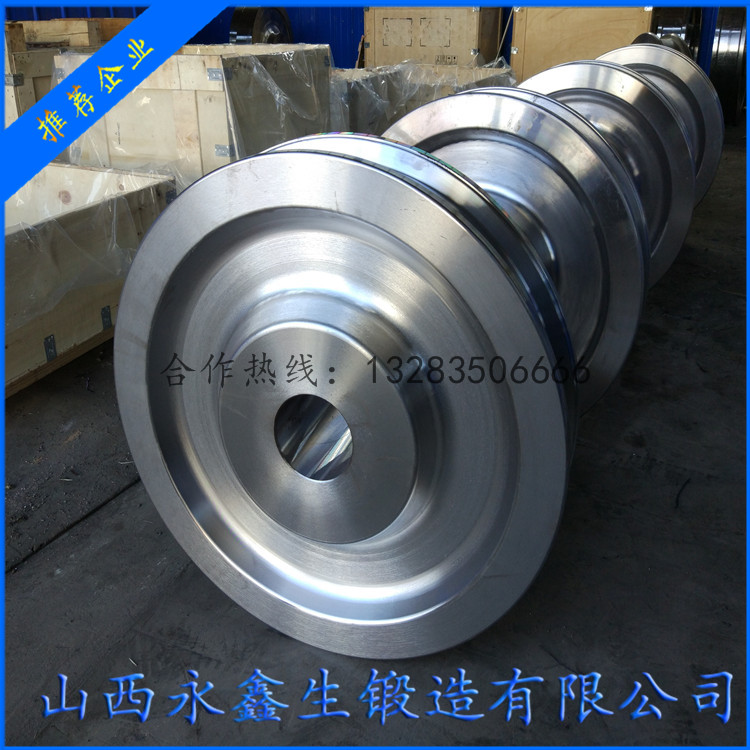 鍛造三軸轉(zhuǎn)向架車輪