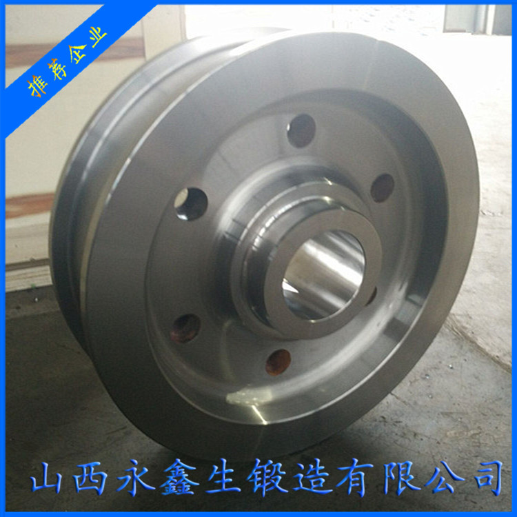 鍛造船下水用車輪