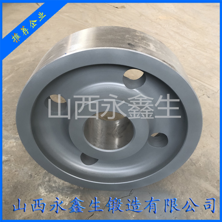 鍛造65MN車輪體鍛件