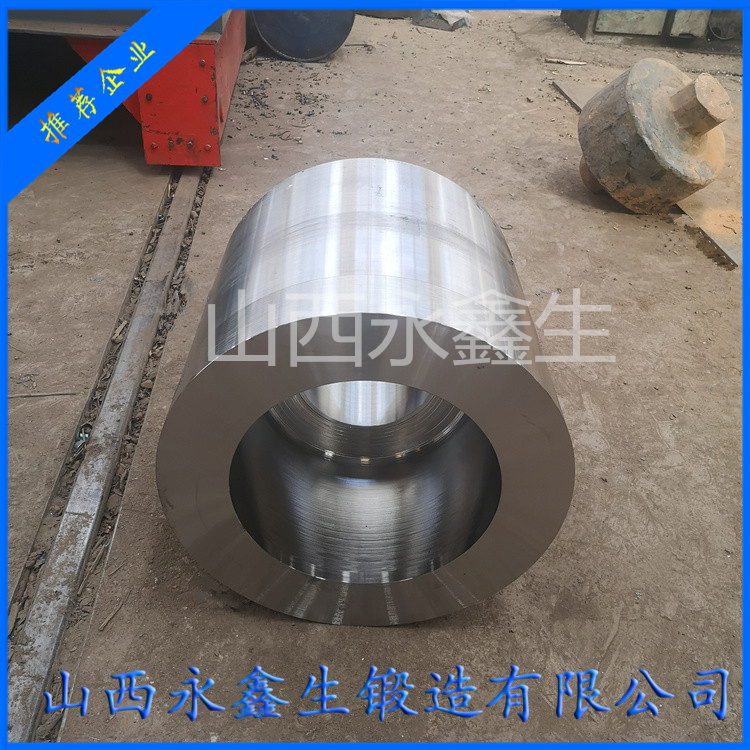 鍛造單杠圓錐破碎機(jī)錐套鍛件