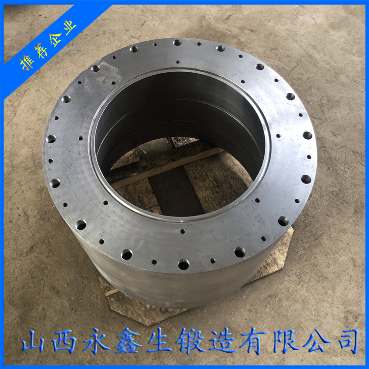 雙梁門市橋式起重機車輪組筒體鍛件